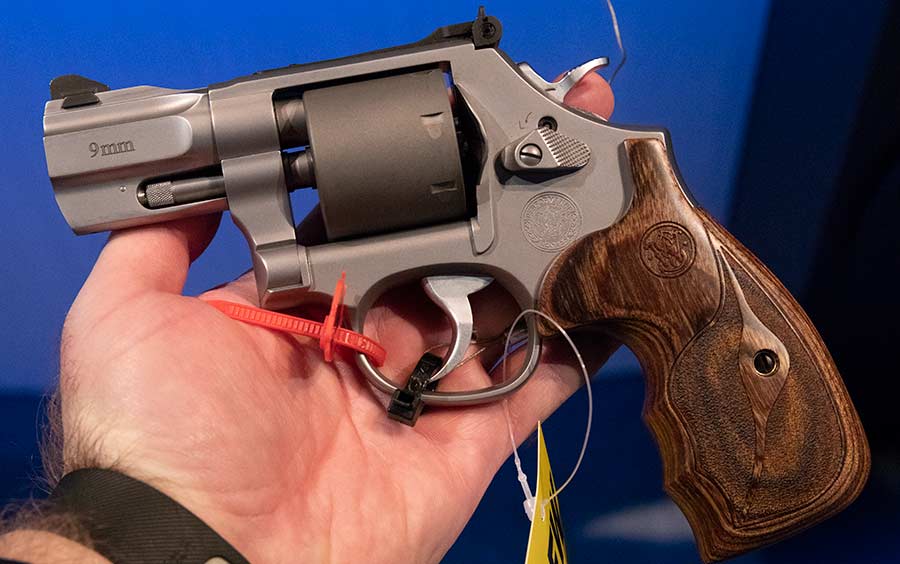 Quadro Arma Revolver Smith E Wesson 19 Calibre 357 Magnum