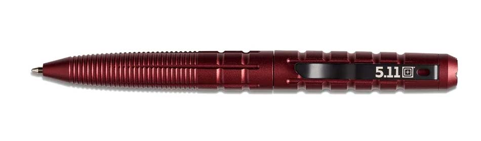 An up-close shot of the new 5.11 Tactical Kubaton Tactical Pen in a bold Fired Brick color, introduced at the 2025 SHOT Show. This multifunctional tool combines a practical writing instrument with a discreet self-defense device. Constructed from lightweight, durable aluminum, it withstands daily wear and tear as well as unexpected emergencies. The pen’s ergonomic design ensures a secure grip, making it comfortable for both writing and tactical maneuvers. The striking Fired Brick finish gives it a distinctive look while maintaining the reliable performance 5.11 Tactical is known for. Ideal for first responders, outdoor enthusiasts, or anyone needing a dependable EDC option, this pen offers the perfect balance of style and function. The Kubaton Tactical Pen also features a replaceable ink cartridge, ensuring it’s always ready for action.